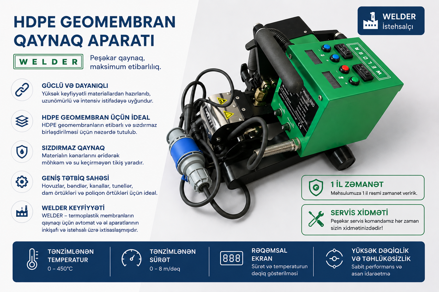 Welder qaynaq aparatı