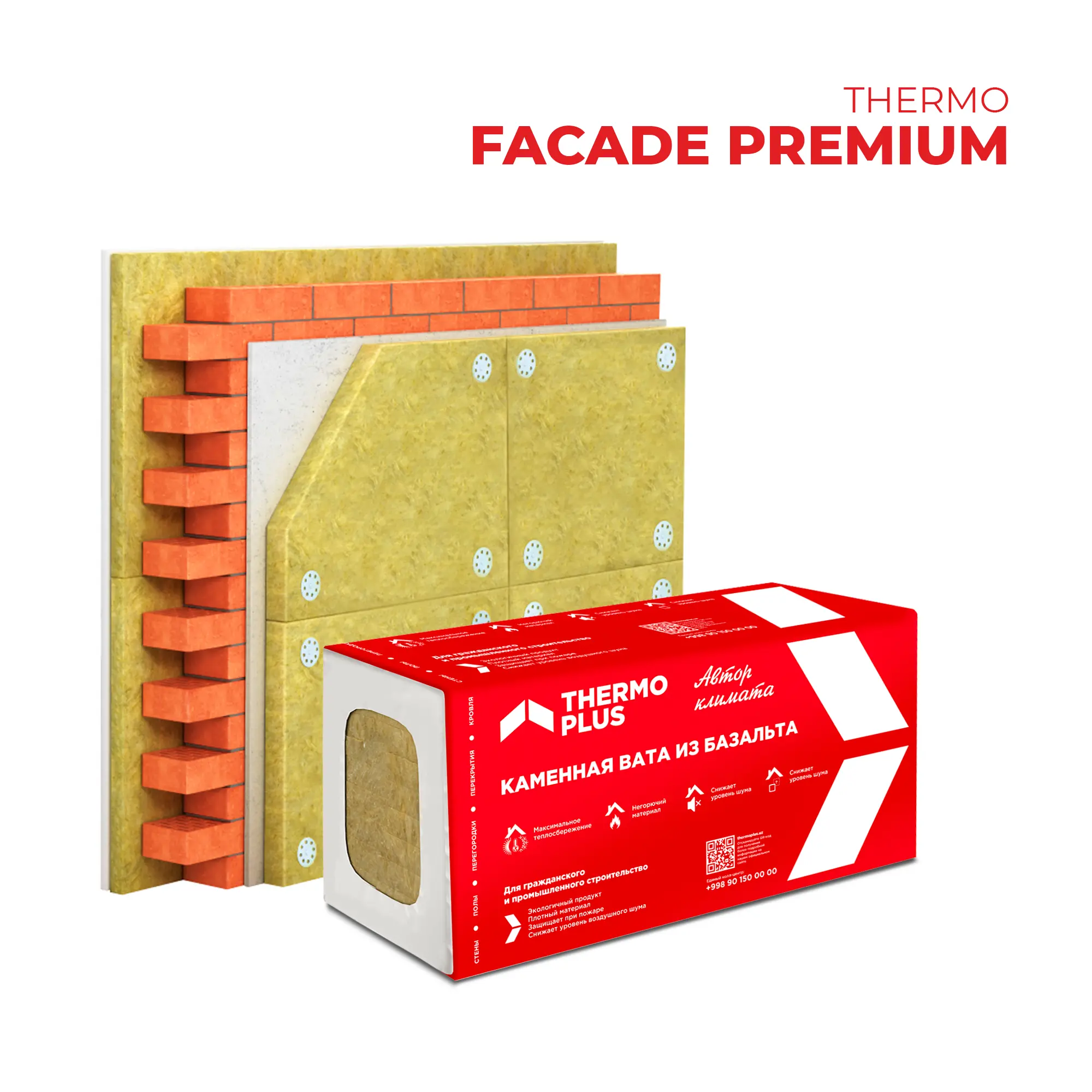 Каменная вата Thermo Plus
