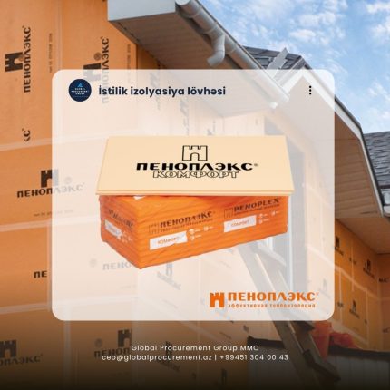XPS Penopleks Istilik izolyasiya